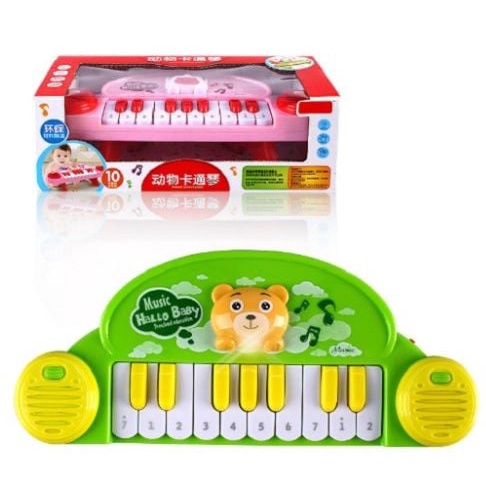 Đồ Chơi Đàn Piano Hình Con Chó Cún Bằng Nhựa Phát Triển Âm Thanh Cho Bé