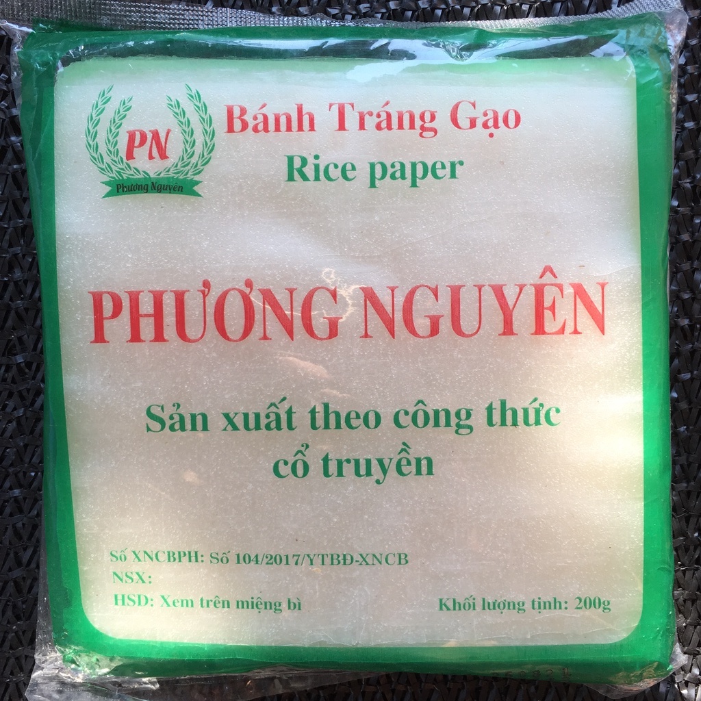 LOẠI 200Gr/BỊCH BÁNH TRÁNG GẠO CUỐN - HÀNG CHÍNH GỐC