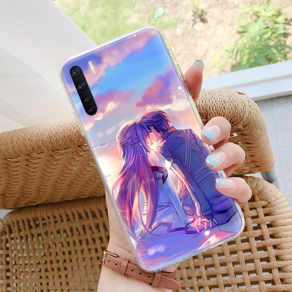 Ốp Lưng Tpu Mềm In Hình Sword Art Online Cho Samsung Galaxy Note 8 9 10 Lite 20 Ultra A5 Plus Yu87