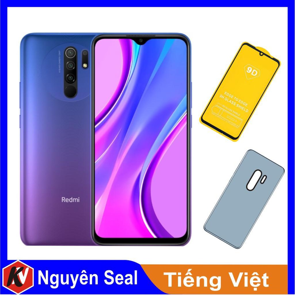Điện Thoại Xiaomi Redmi 9 128GB Ram 4GB + Cường lực - Hàng Nhập khẩu | BigBuy360 - bigbuy360.vn