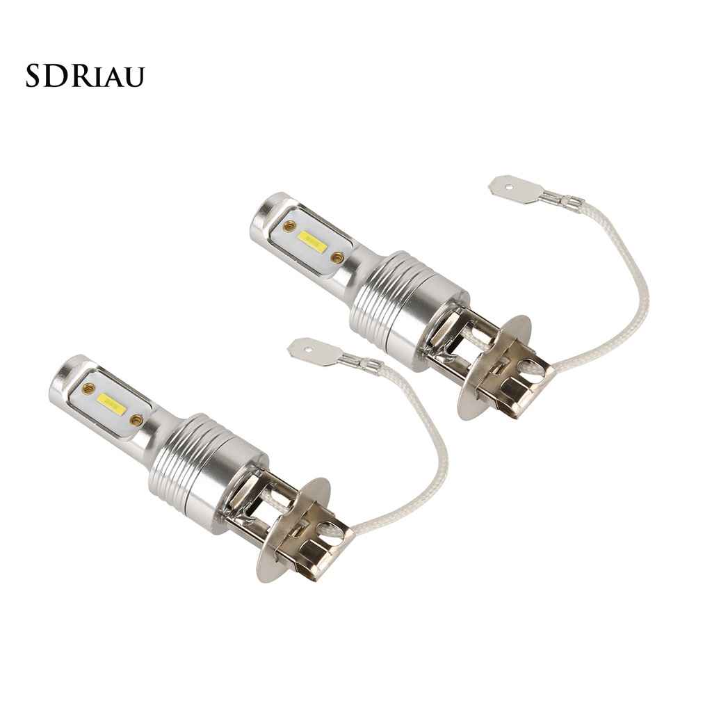2 Bóng Đèn Pha H3 30w Ip67 Siêu Sáng Cho Xe Hơi