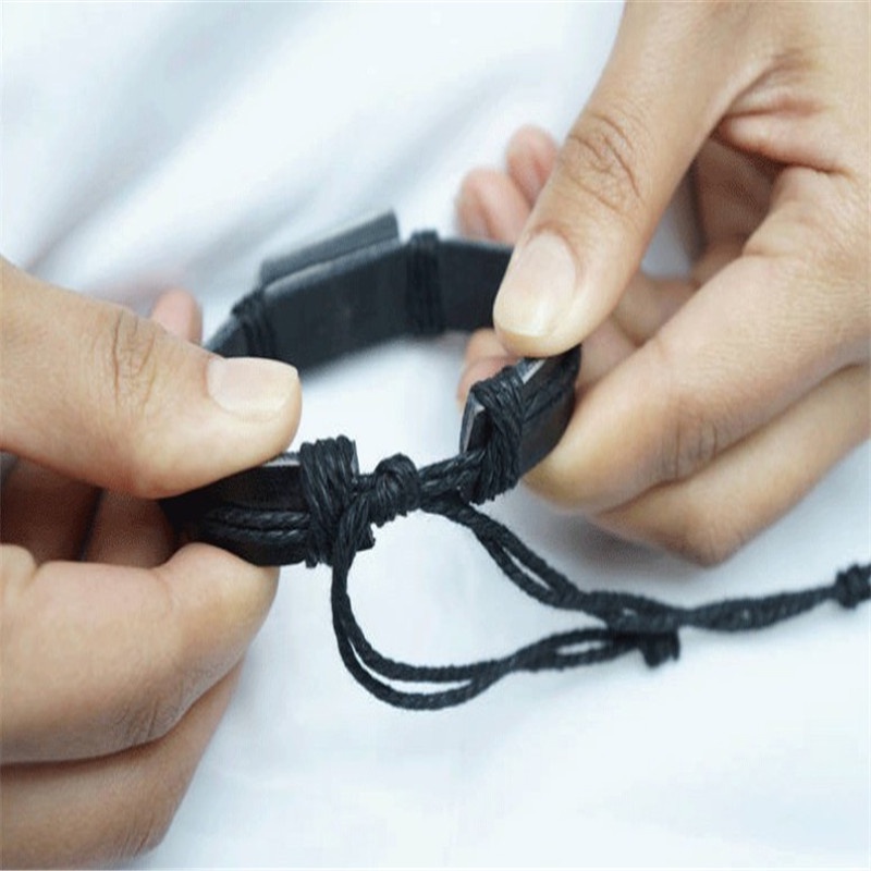 Vòng đeo tay nam cá tính WWJD? nhiều màu lựa chọn