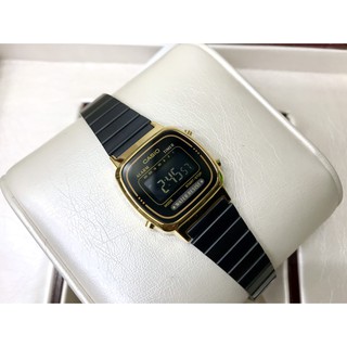 Đồng hồ casio nữ la670wegb-1bdf máy pin dây kim loại