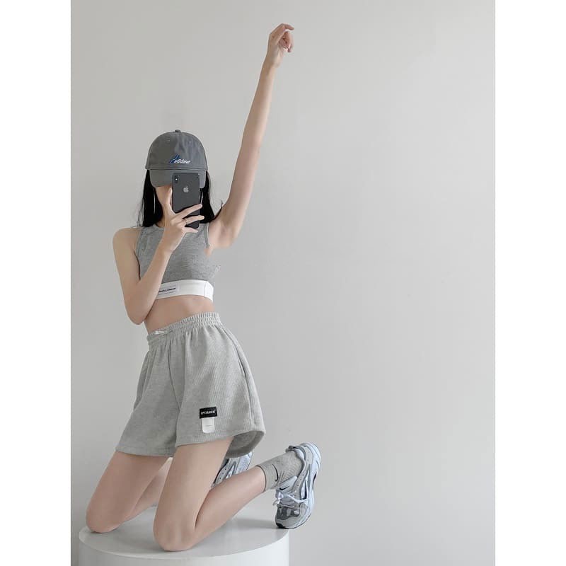 Quần đùi nữ cạp chun ITEM quần short mặc nhà ngắn chất Umi Ulzzang hot - VIETCEN | BigBuy360 - bigbuy360.vn