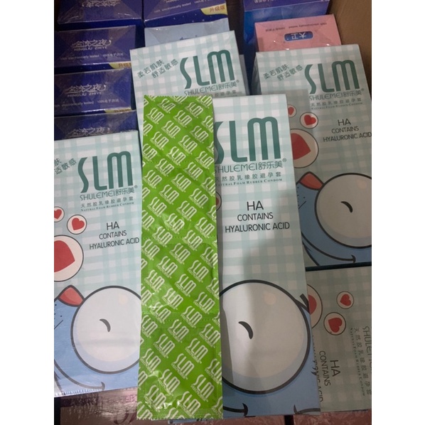 Bao cao su trung quốc slm , siêu mỏng hộp 100 cái