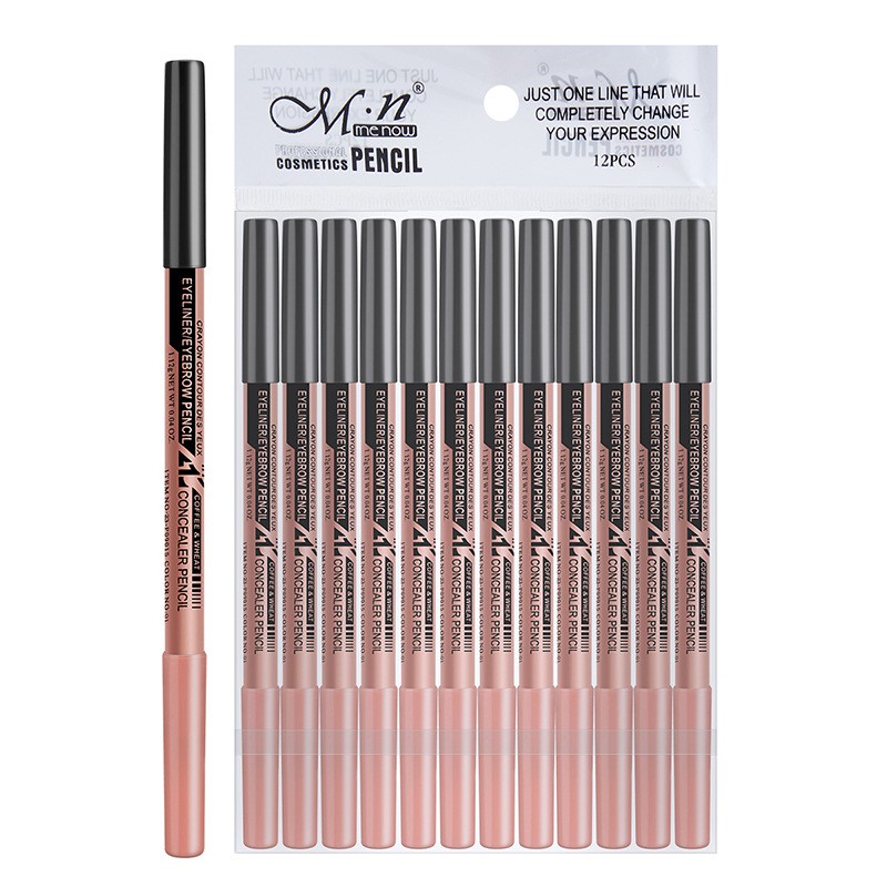 [Hàng mới về] Bút Che Khuyết Điểm / Kẻ Mắt / Lông Mày Hai Đầu Đa Năng Tiện Lợi | BigBuy360 - bigbuy360.vn