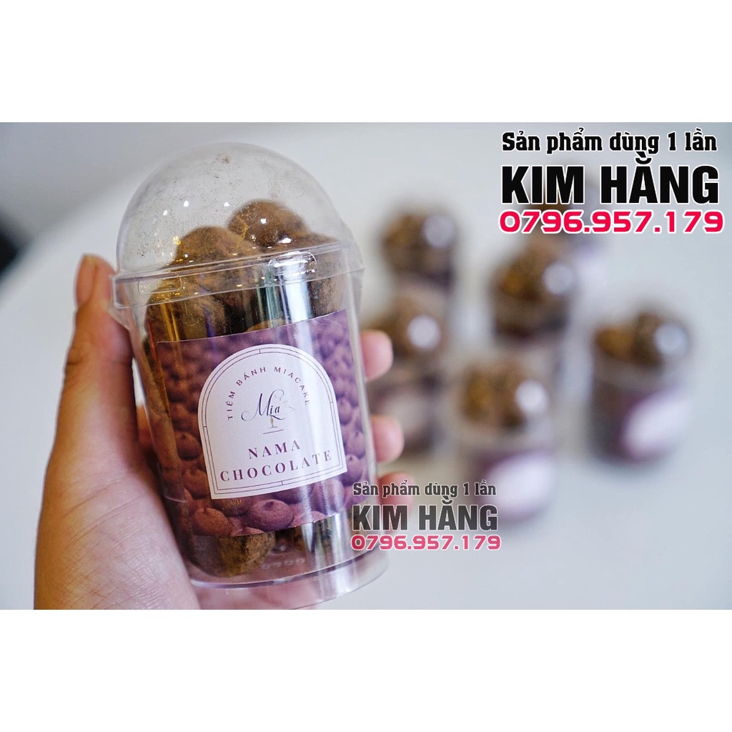 Ly mousse 6080 đựng bánh lạnh tiramisu, panna cotta