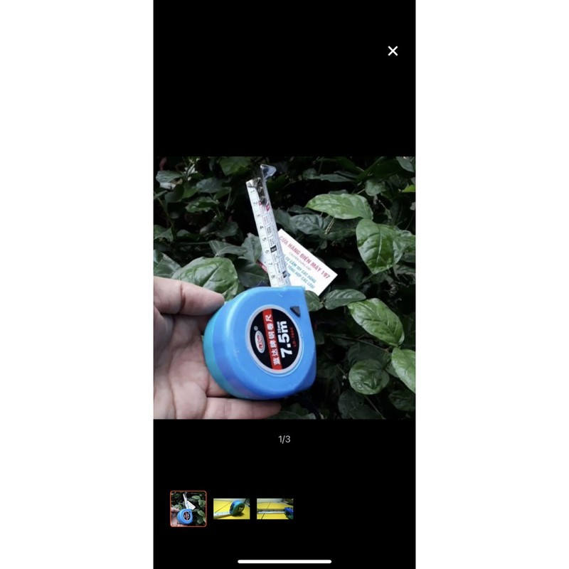 Thước lỗ ban 7,5m, thước phong thuỷ, thước kéo loban, thước rút loban