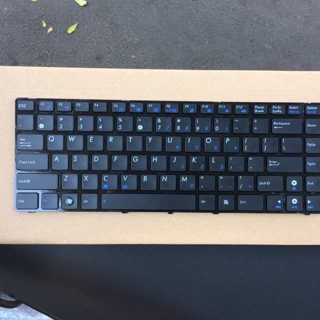 (KEYBOARD) BÀN PHÍM LAPTOP ASUS A43S (CÁP CONG PHẢI) dùng cho A43 A43S K43 K43S