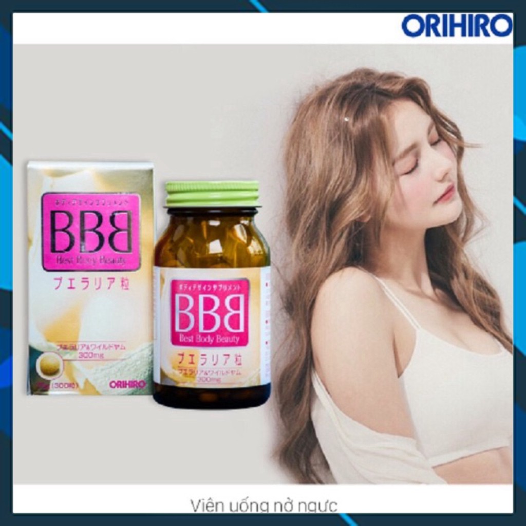 Viên uống nở ngực BBB Best Beauty Body Nhật Bản | Thế Giới Skin Care