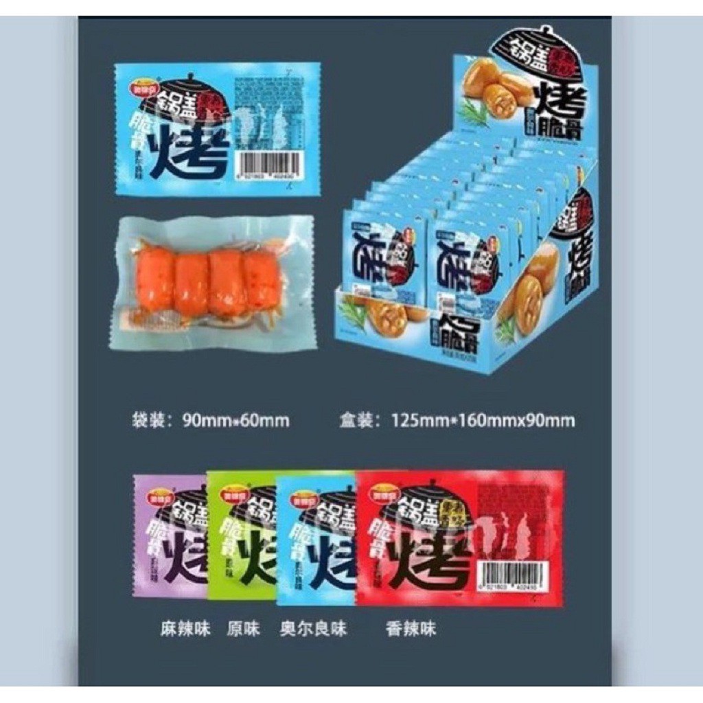 [Mã GROXUAN1 giảm 8% đơn 150K] Xúc Xích Sụn Gà Gói 4 Viên, Xúc Xích Mini 4 Vị Tự Chọn | BigBuy360 - bigbuy360.vn