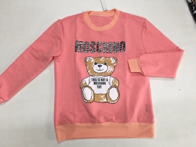 Áo nỉ hoodie in hình gấu Mos | BigBuy360 - bigbuy360.vn