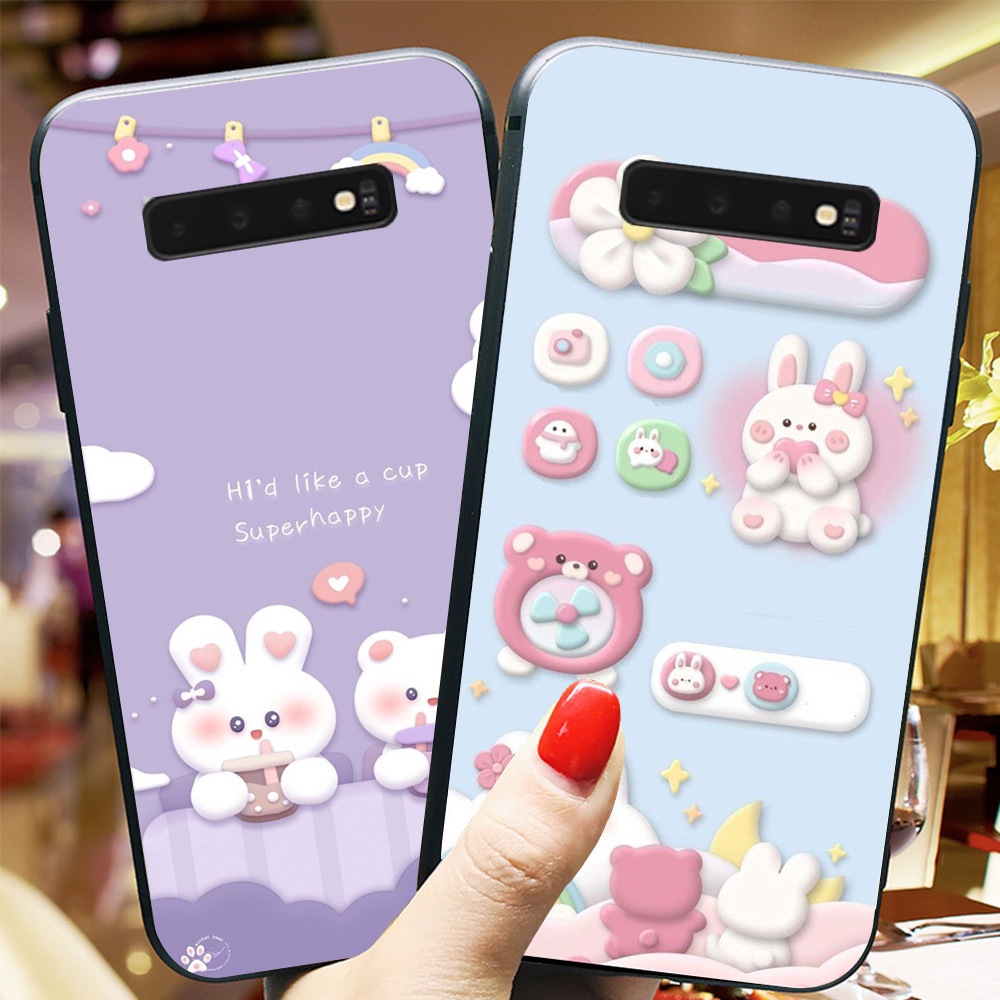 Ốp lưng điện thoại Samsung s10 / ss s10 5g / ss s10 plus / ss s10+ in hình 3d hot chen cute dễ thương