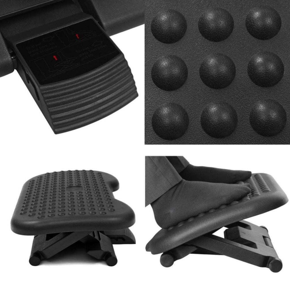 Dụng cụ kê chân bàn học FOOT REST PAD thế hệ cao cấp nhất hiện nay, bàn làm việc, Hàng xuất Châu Âu massage chân _MOMOMA | BigBuy360 - bigbuy360.vn