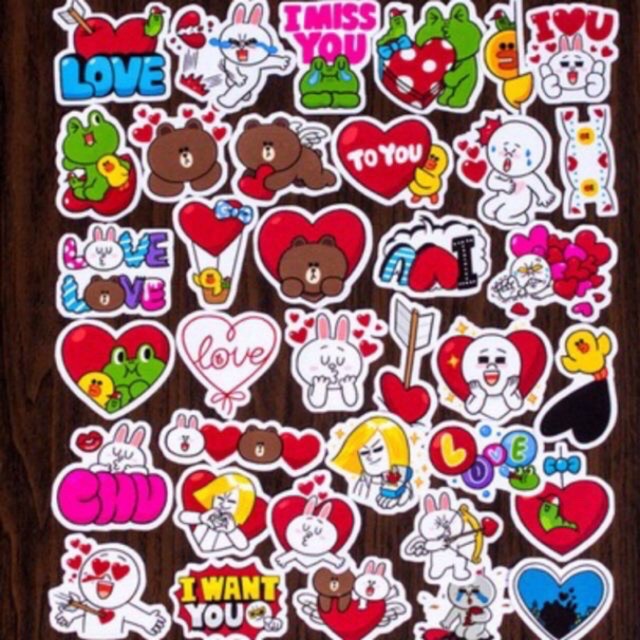 Sticker nhựa phản quang BTS, G-Dragon, EXO, Marvel, Doremon, Kitty,...