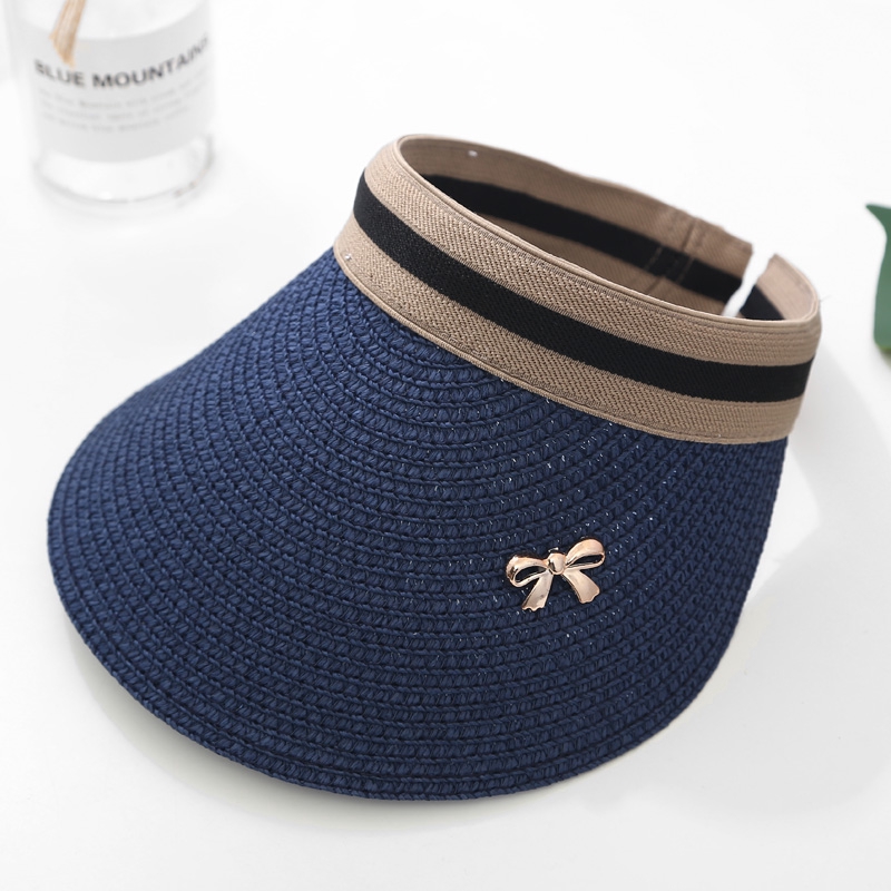 Korean fashion wide-brimmed sedge hat for women