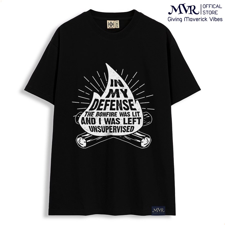 Áo thun unisex phông trắng in hình team nhóm cắm trại du lịch dụng cụ đốt lửa trại đồ đánh lửa vải mát MVR KK730