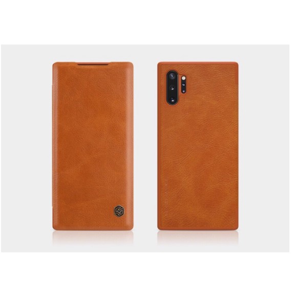 Bao da Samsung Galaxy Note 10/ Note 10 Plus hiệu Nillkin Qin
