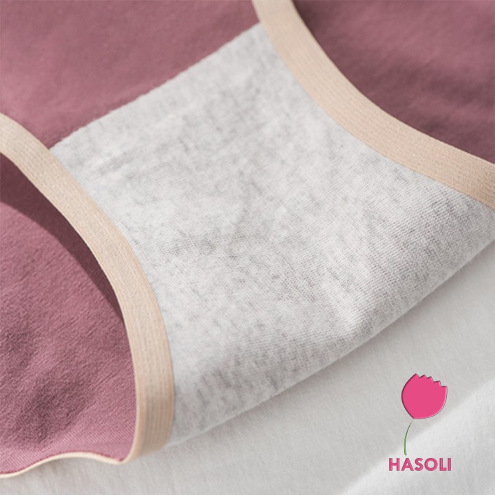 Quần Lót Nữ Cotton Nhật Cao Cấp O2 Không Đường May 2 Viền S26