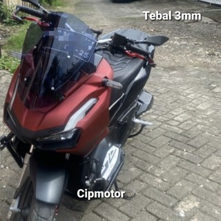 Kính chắn gió ngắn chuyên dụng cho xe mô tô adv 150 adv 160