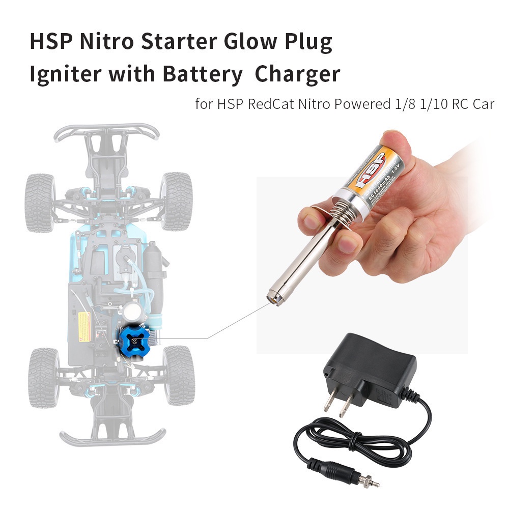 Rc Bộ Sạc AC 1.2 V 1800mah / 3600mah Cho Xe Điều Khiển Từ Xa 1/10 1/8