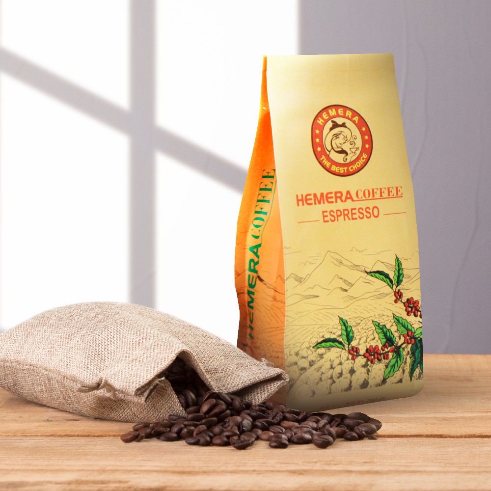 Cà Phê Rang xay Xuất Khẩu Espresso Hemera 250gr | BigBuy360 - bigbuy360.vn