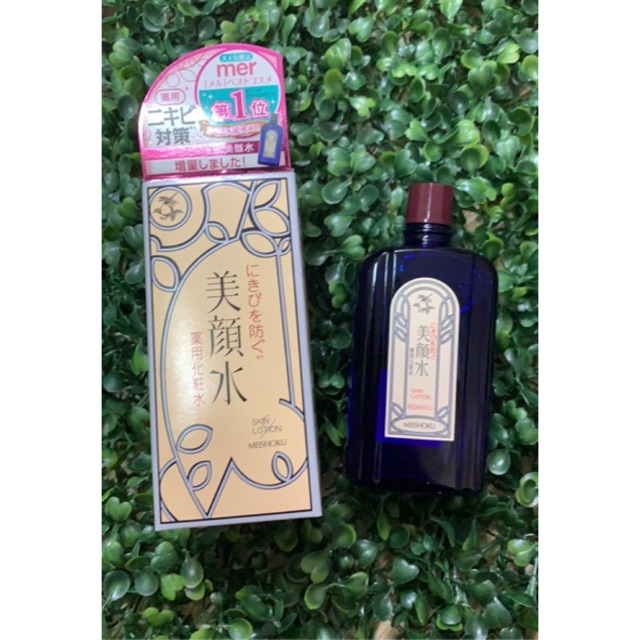 Nước hoa hồng trị mụn Meishoku Bigansui Nhật Bản date 2021