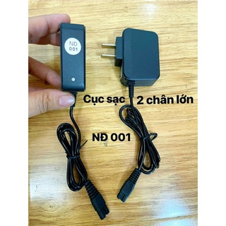 Cục Sạc Đèn Đội Đầu Chuôi Sạc 2 Chấu