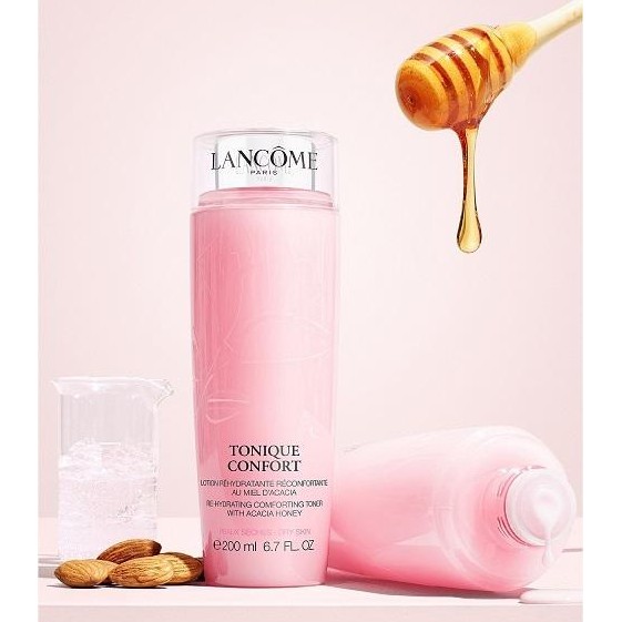 Nước Hoa Hồng Lancome Tonique Confort Re-Hydrating Comforting Toner with Acacia Honey