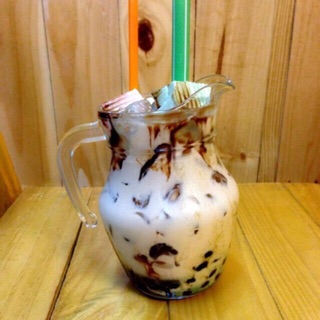 Ca quai trà sữa thuỷ tinh 500ml
