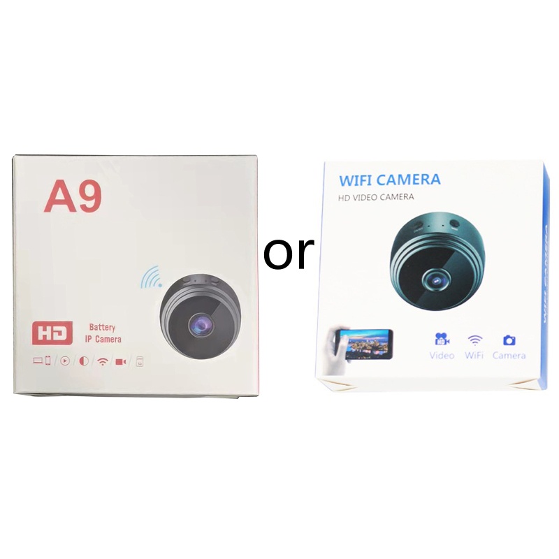 Camera Mini bonj A9 Độ Phân Giải Cao 1080P Kết Nối WiFi Không Dây Thông Minh Hỗ Trợ Quay Ban Đêm