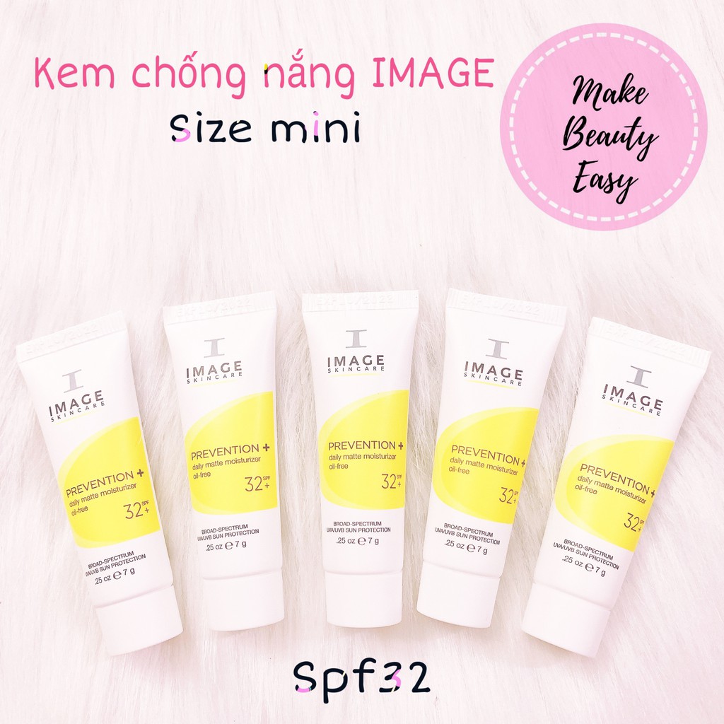 [CHÍNH HÃNG] Kem chống nắng Mini - IMAGE PREVENTION SPF 30+ 32+ 50+ (7g)