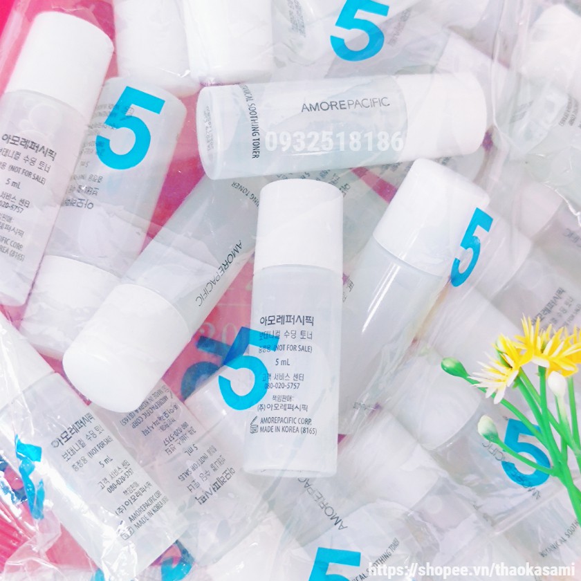 Nước Hoa Hồng Dưỡng Ẩm Amore Pacific Botanical Soothing Toner 5ml | BigBuy360 - bigbuy360.vn