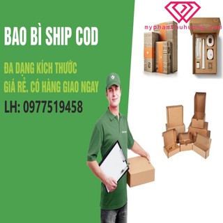 FreeShip 100 Hộp SHIP COD Carton 3 Lớp Sóng E Hộp Nắp Gài