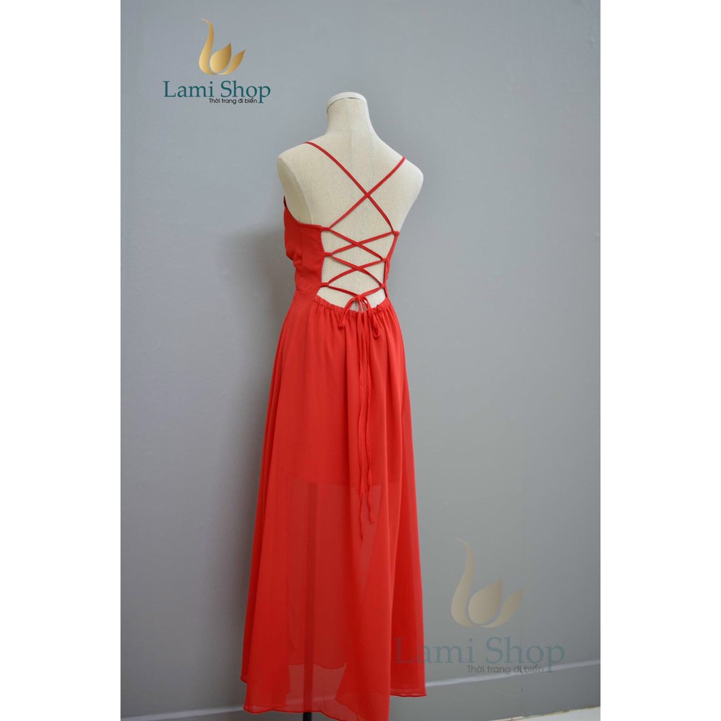 Đầm maxi đan dây đi biển | BigBuy360 - bigbuy360.vn