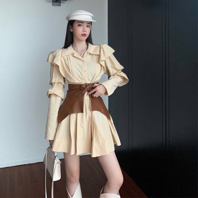 Váy Sơmi Ko Mun Yeong/ Seo Ye Ji Hot Hot Hitttttt ✨✨✨