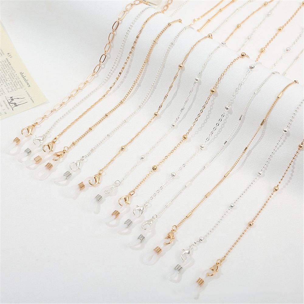 Dây Đeo Kính Chống Thất Lạc Bằng Hợp Kim Thời Trang Dành Cho Cả Nam Và Nữ