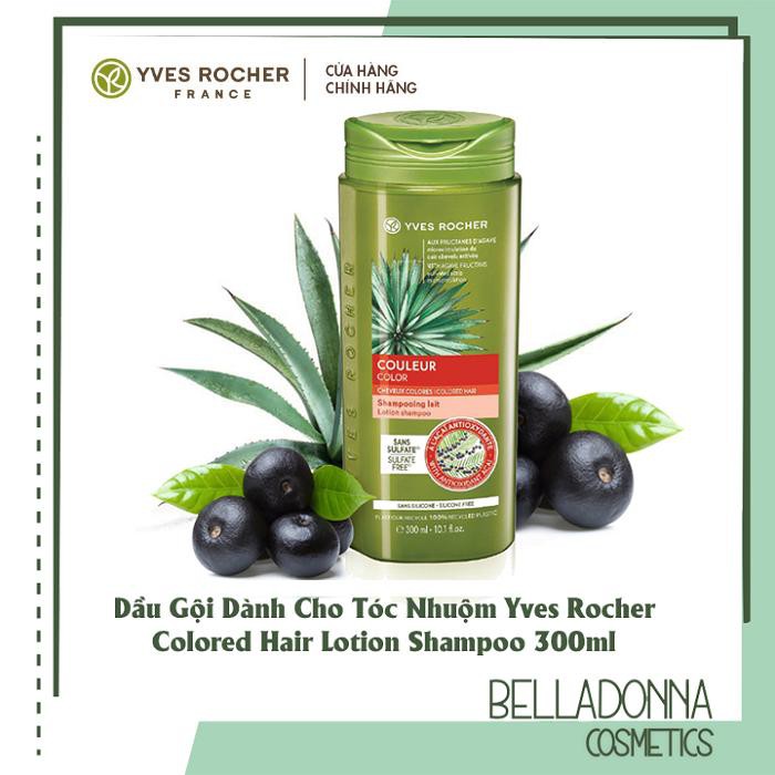 Dầu Gội Dành Cho Tóc Nhuộm Yves Rocher Colored Hair Lotion Shampoo 300ml