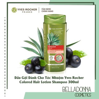 [HÀNG CHÍNH HÃNG] Dầu Gội Dành Cho Tóc Nhuộm Yves Rocher Colored Hair Lotion Shampoo 300ml