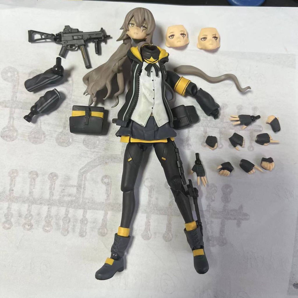 Mô Hình Nhân Vật Jason Girls Frontline UMP45 Figma Có Khớp Cử Động
