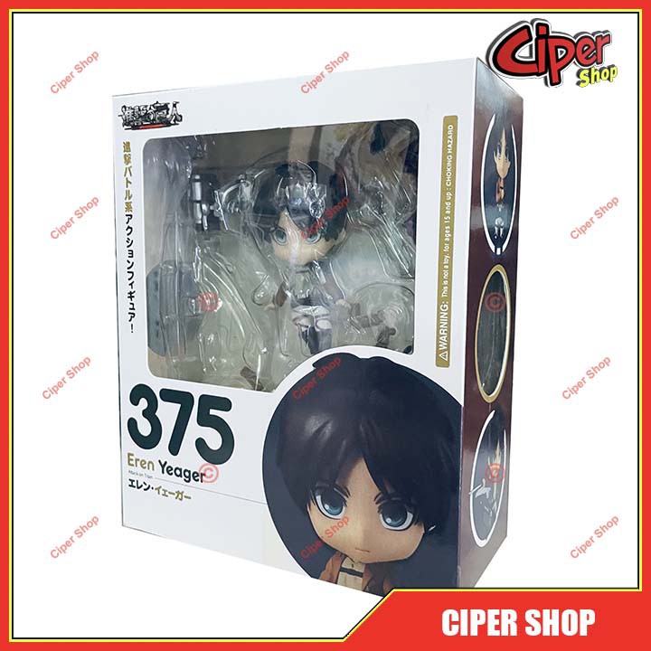 Mô hình Nendoroid 375 - Eren Yeager nendoroid - Figure Action Nendoroid 375 Eren
