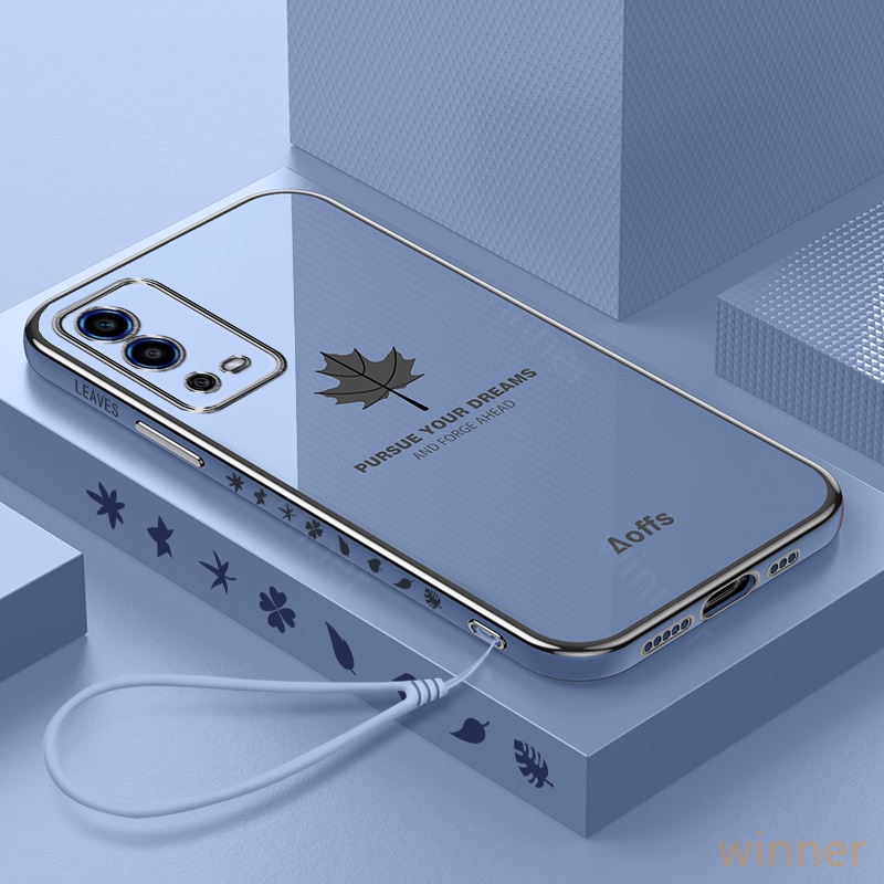 Ốp Lưng OPPO A55 A16 A95 A74 Reno 4 Reno 6Z A93 A94 A54 Ốp Điện Thoại Tpu Chống Rơi Vỡ Chống Rơi Vỡ Có Dây Đeo Cho Ốp Lưng oppo FY