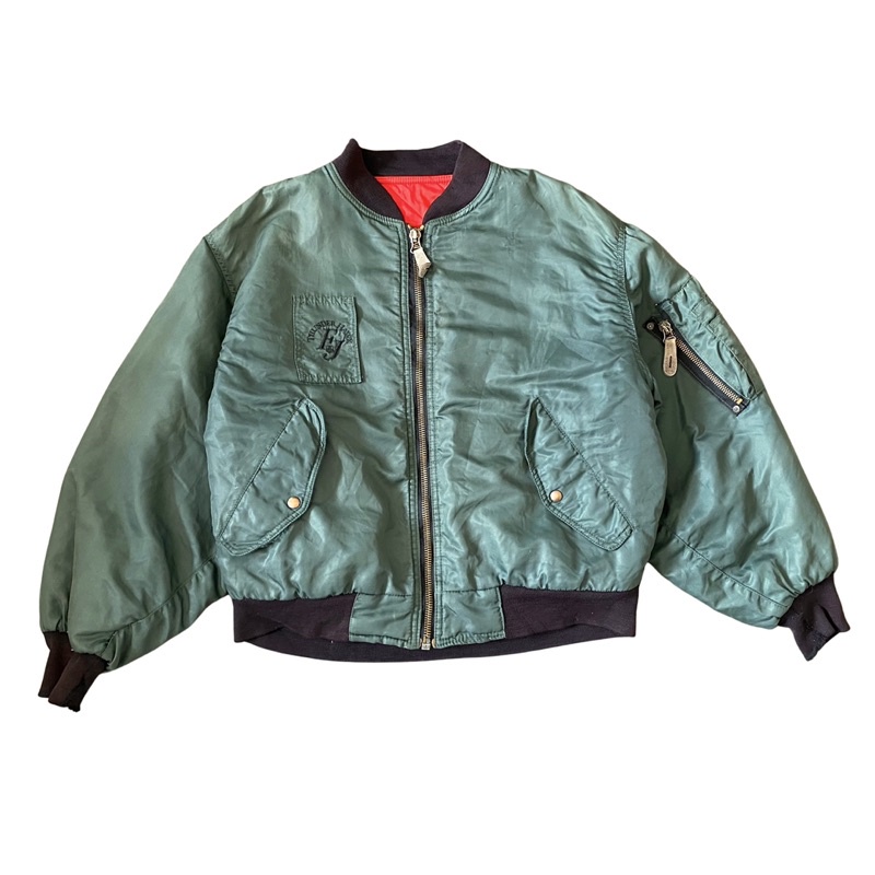 Áo crop boxy bomber ma-1 2hand