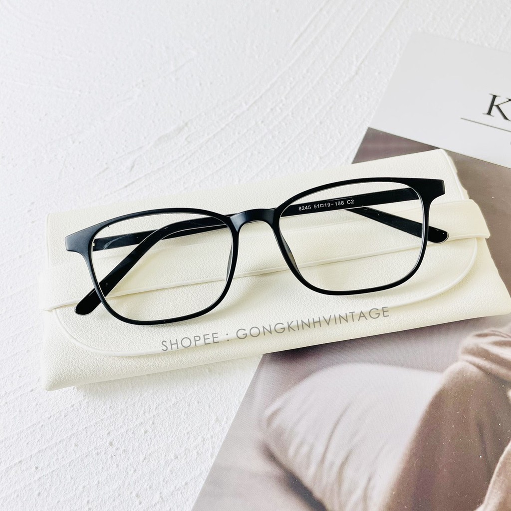 [Mã FARSSTGRE giảm 5K đơn bất kỳ] [ SALE OFF 50% ] GỌNG KÍNH VUÔNG NHỰA DẺO CỐT KIM LOẠI FREESIZE | BigBuy360 - bigbuy360.vn