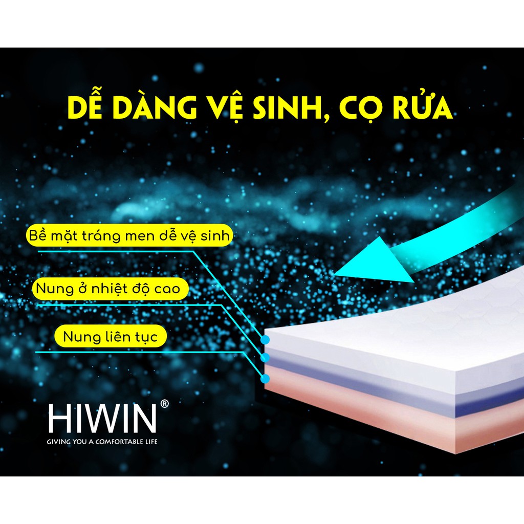 Bồn cầu nguyên khối không két nước sứ cao cấp Hiwin MT-6040