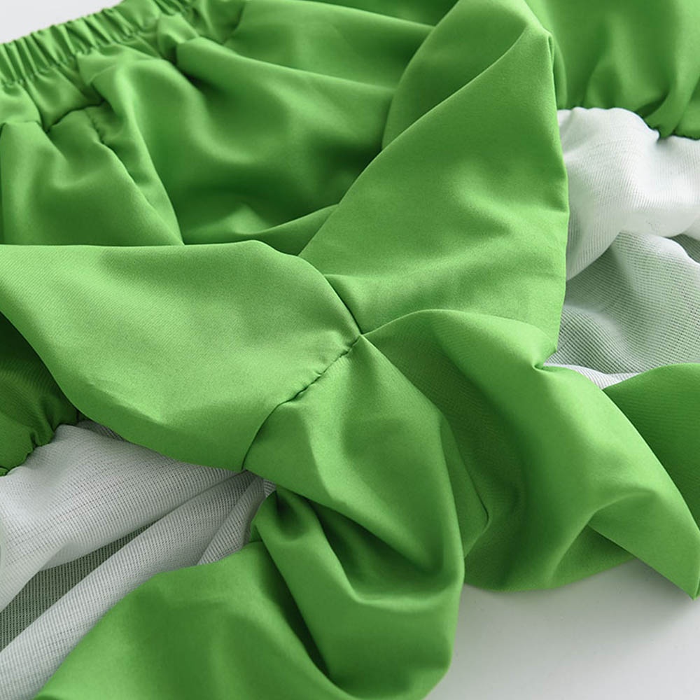 BEAR LEADER Set Áo Thun Tay Ngắn &amp; Quần Short In Hoa Mẫu Mới 2023 Thời Trang Mùa Hè Cho Bé Gái 2-7 Tuổi