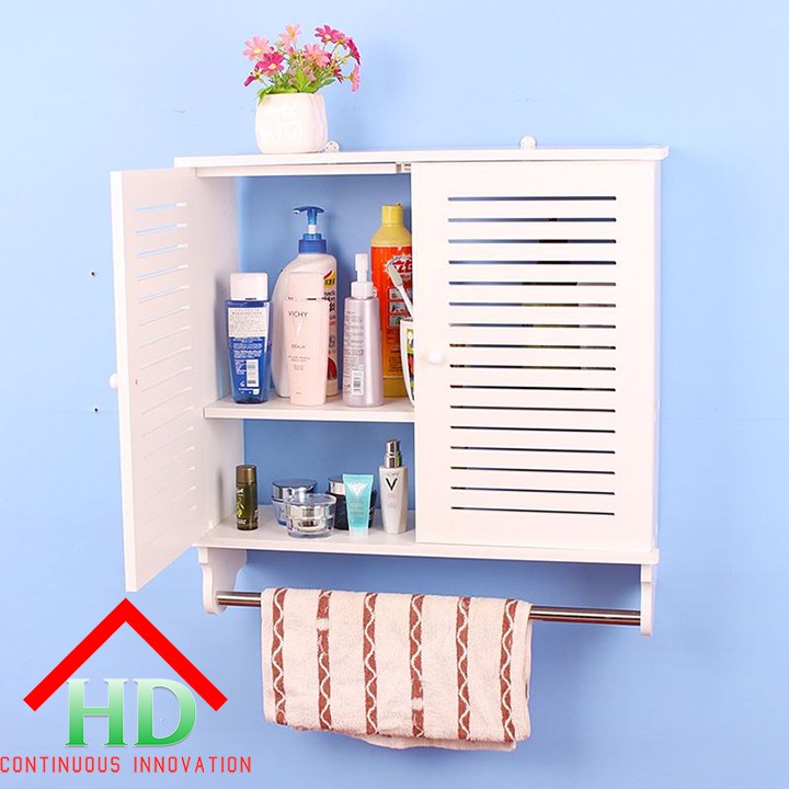 Kệ treo nhà tắm 2 tầng rộng 60cm | BigBuy360 - bigbuy360.vn