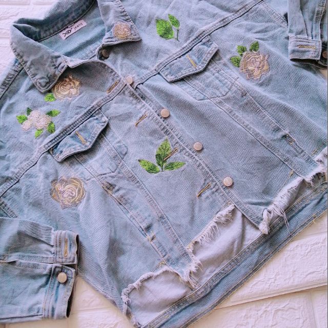 Áo khoác jean chất xịn siêu phẩm (đồ si)