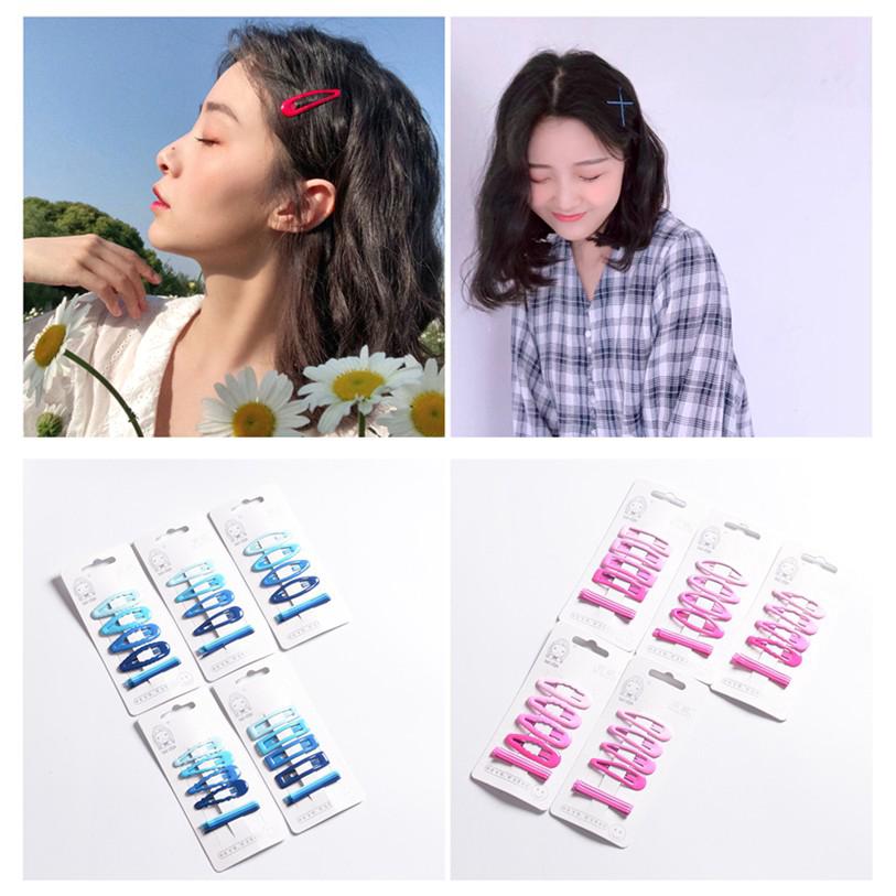 Kẹp tóc kiểu đa màu sắc đầy cá tính cho nữ
