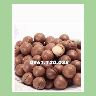 Hạt Mắc Ca Úc nứt vỏ